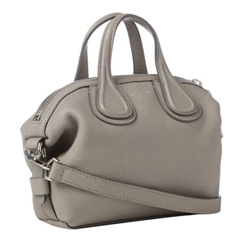 grey givenchy micro nightingale tote bag